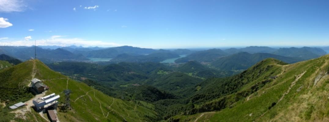 Monte Lema - Panorama à Fabian Schneider