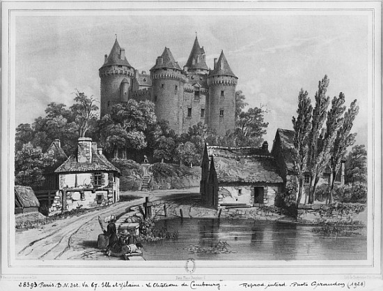 The Castle of Combourg (see also 382414) à Felix Benoist