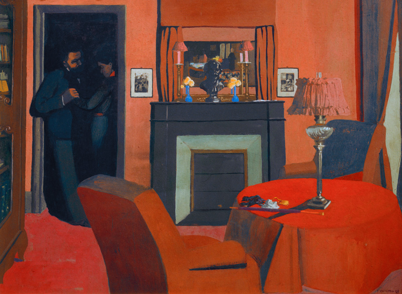 Vallotton / The red room / 1898 à Felix Vallotton