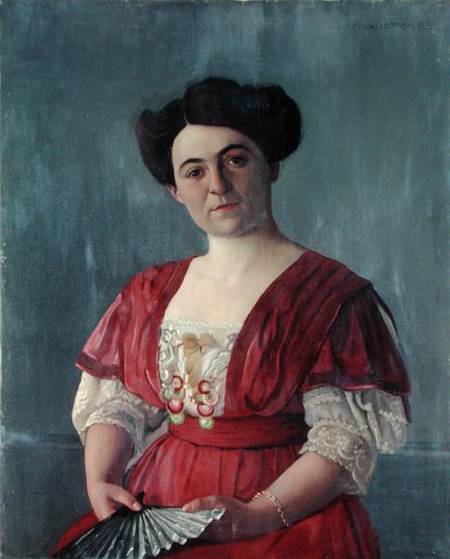 Portrait of Mme Haasen à Felix Vallotton
