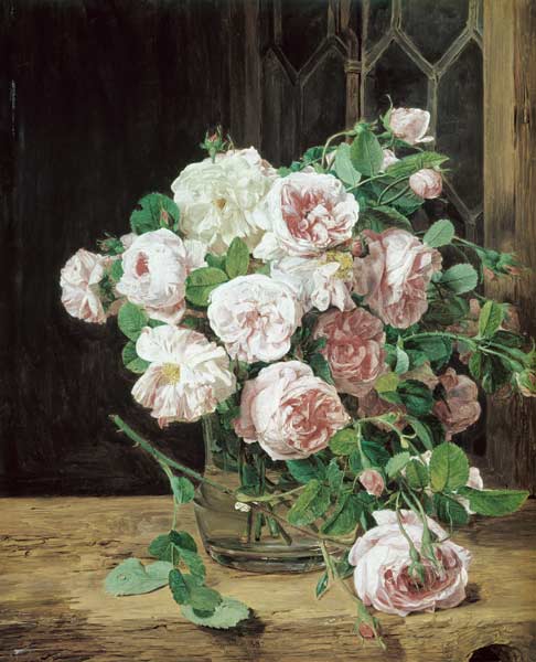 F.G.Waldmüller / Bunch of Roses / 1832 à Ferdinand Georg Waldmüller