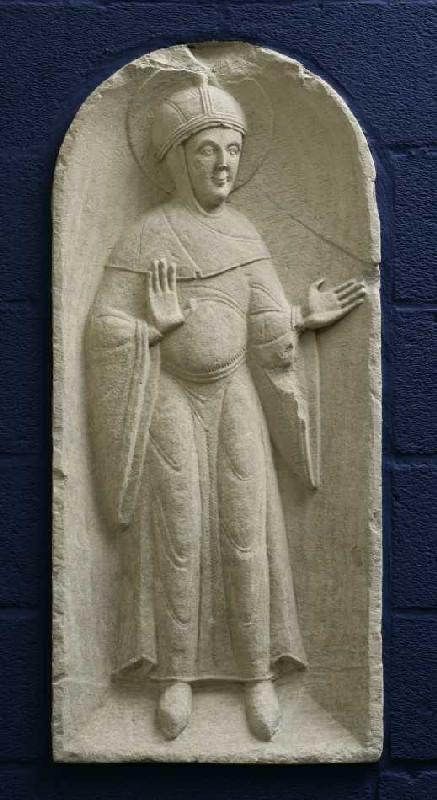 Anbetende Heilige (Relief von einer Chorschranke aus der Mauritz-Kirche in Münster) à Ferdinand Hodler