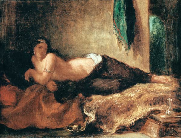 Odalisque à Eugène Delacroix