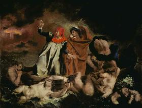 Dante et Virgil dans l'enfer (ou : Les Dante-Barke)