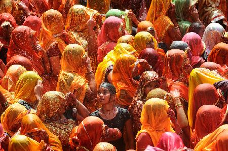 Women in Holi