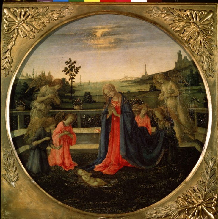 The Adoration of the Christ Child à Filippino Lippi