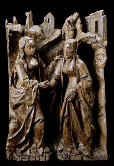 The Visitation à École flamande