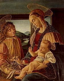 madonne avec les enfants Jean et Jésus. Chambre à coucher de Guillaume II  dans le château