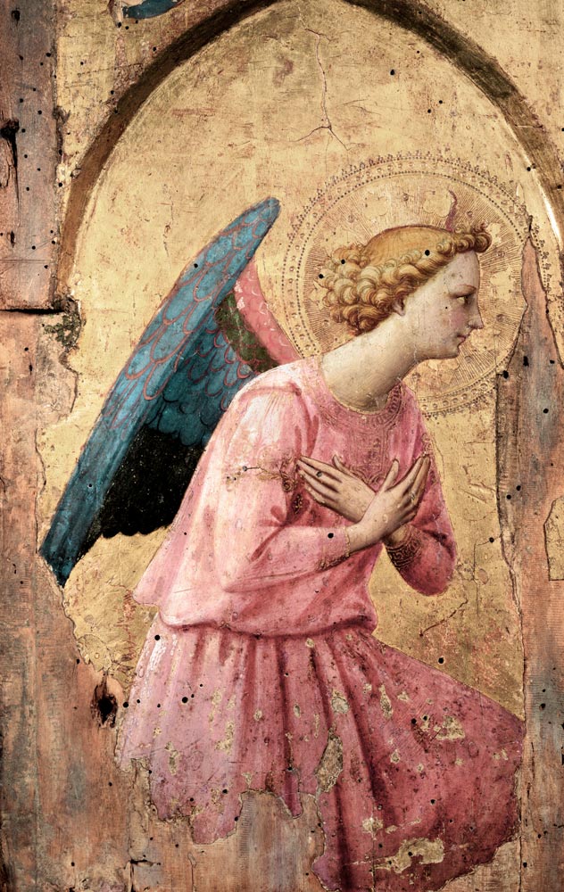 Adoration of an Angel à Fra Beato Angelico