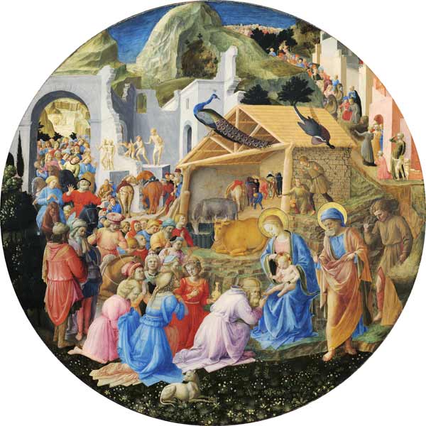 The Adoration of the Magi à Fra Beato Angelico
