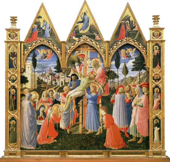 Santa Trinita Altarpiece à Fra Beato Angelico