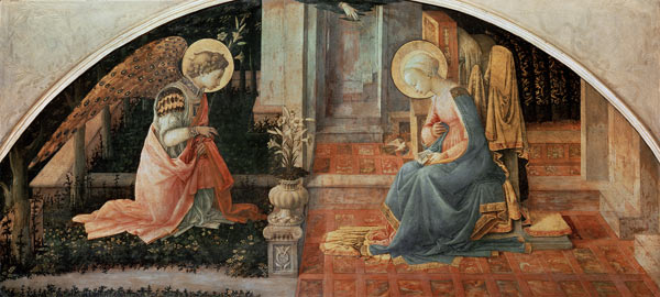 The Annunciation à Fra Filippo Lippi