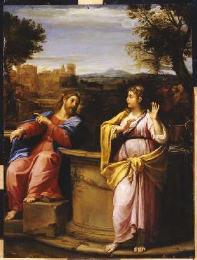 Le Christ et la Samaritaine à la fontaine