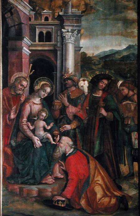 Adoration of the Magi à Francesco Casella