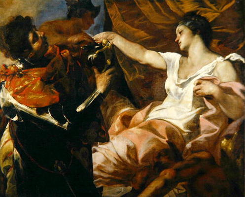 Mythological Scene, 1660 (oil on canvas) à Francesco Maffei