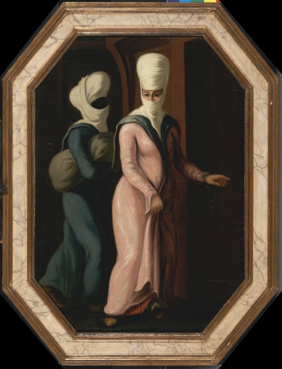 A Turkish Lady Going with her Slave to the Bath à Francis Smith