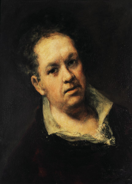 auto-portrait à Francisco José de Goya