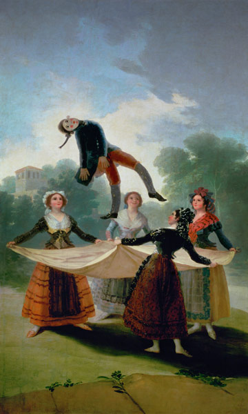 El Pelele (The Puppet) à Francisco José de Goya