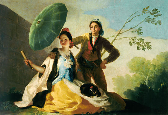 L'ombrelle à Francisco José de Goya