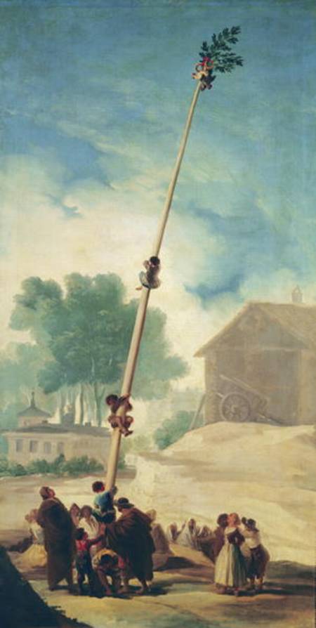 The Greasy Pole à Francisco José de Goya