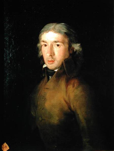 Portrait of Leandro Fernandez de Moratin (1760-1828) à Francisco José de Goya