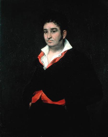 Don Ramon Satute, court magistrate à Francisco José de Goya