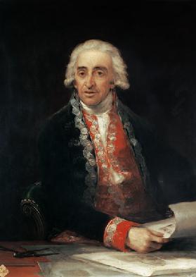 portrait de Juan de Villanueva.