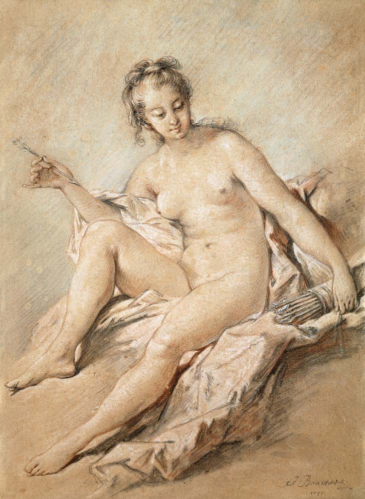 A study of Venus à François Boucher