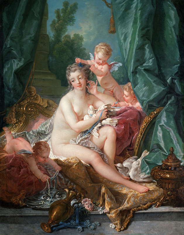 Die Toilette der Venus à François Boucher