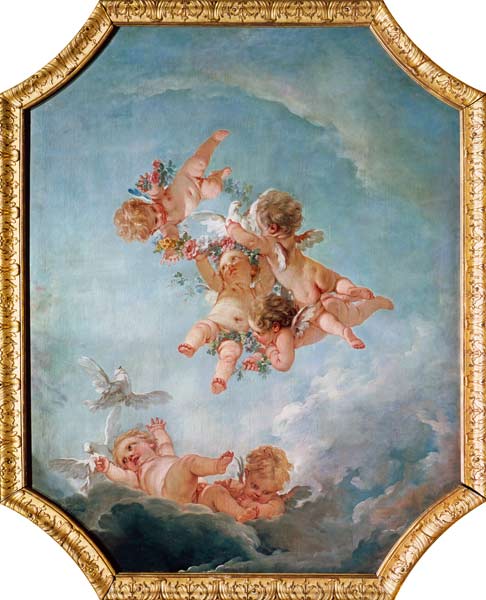 Spring, from a series of the Four Seasons in the Salle du Conseil à François Boucher