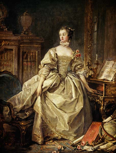 Madame de Pompadour (1721-64) à François Boucher