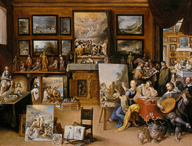 Pictura, Poesis and Musica in a Pronkkamer à Frans Francken le Jeune