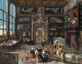 Galerie d'un collectionneur. (avec Cornelis de Baellieur)
