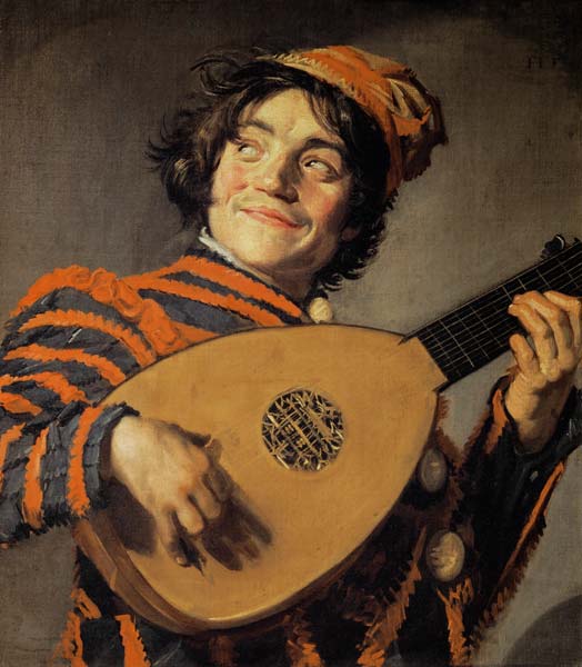 Imbécile jouant à Frans Hals