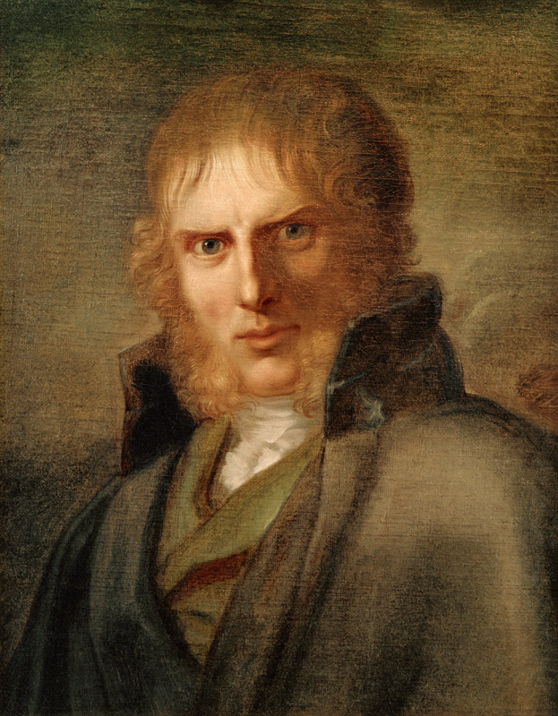 The Painter Caspar David Friedrich (1774-1840) à Franz Gerhard von Kugelgen