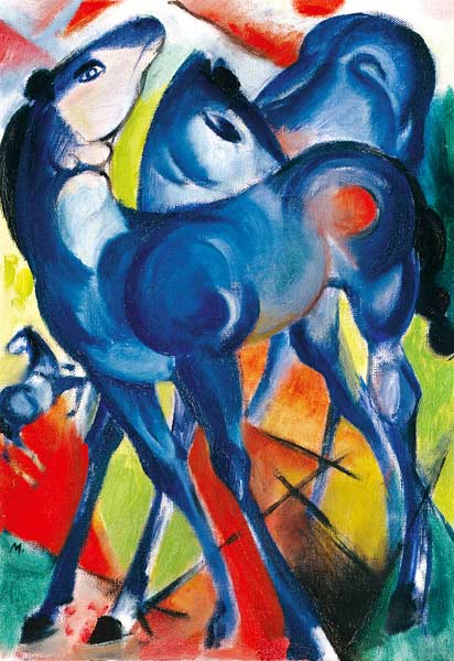 The Blue Foals à Franz Marc