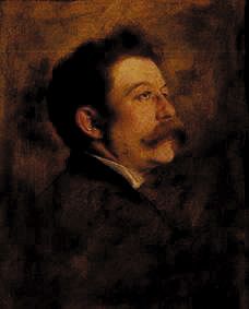 portrait du prince Herbert de Bismarck à Franz von Lenbach