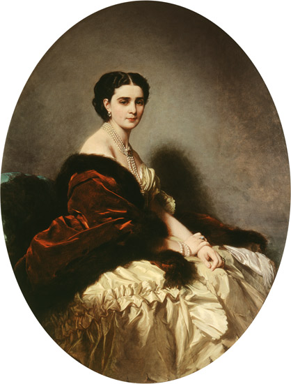 Portait de la comtesse Sophie Naryshkina (1823-1877) à Franz Xaver Winterhalter