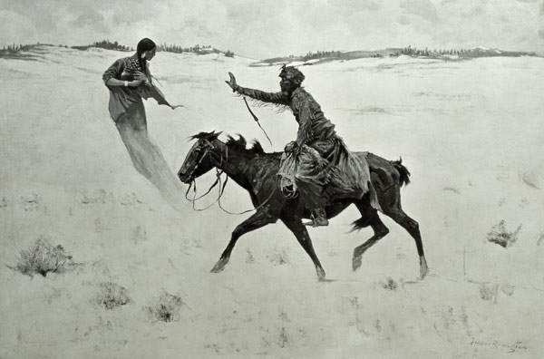 How Order No. 6 went through, or The Vision à Frederic Remington