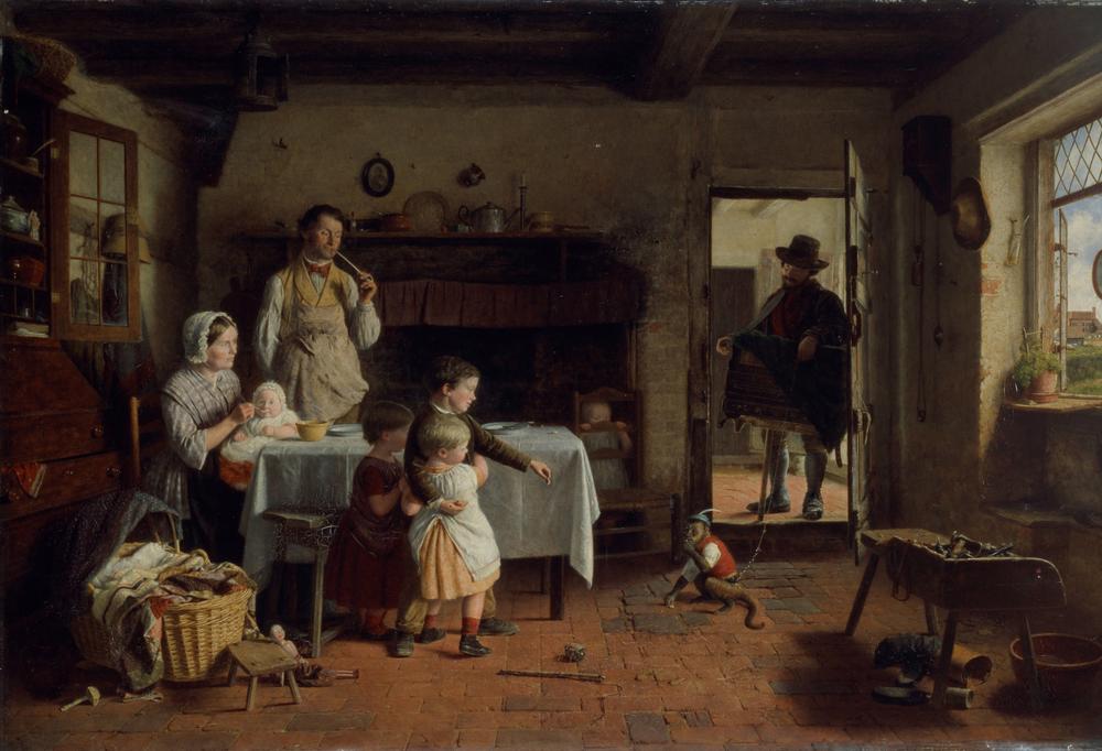 The Foreign Guest à Frederick Daniel Hardy