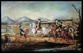 Washington Reviewing the Western Army at Fort Cumberland, Maryland