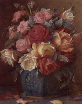 Roses in a Vase