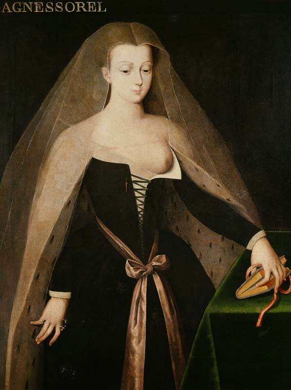 Agnes Sorel (c.1422-50) à École française
