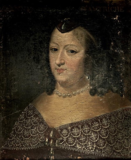 Anne of Austria (1601-66) à École française