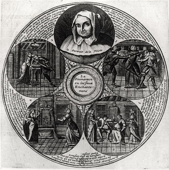 Catherine Monvoisin (La Voisin) (1640-80) and the Poison Affair à École française