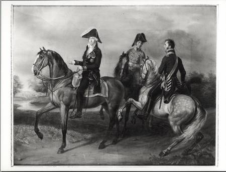 Duke of Bassano (1763-1839) riding in Poland à École française