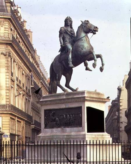 Equestrian Statue of King Louis XIV (1816-22) à École française