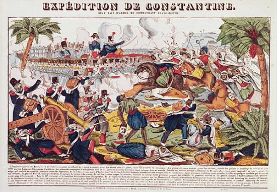 Expedition in Constantine under the Command of General Nicolas Changarnier (1793-1877) November 1836 à École française