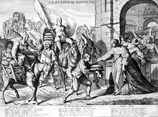 ''Le Retour de Gonnesse'', April 1649 à École française