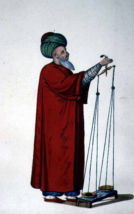 Market Official, Ottoman period à École française